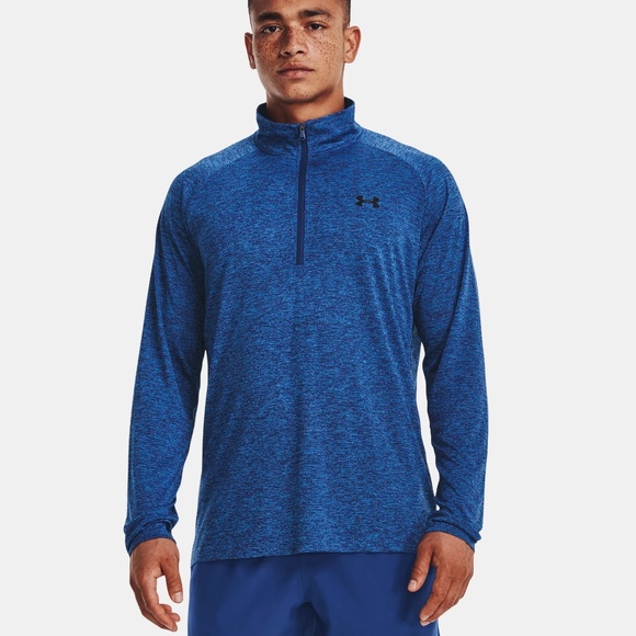 Under Armour Half Zip Mens Pullover - Picture 1 of 7